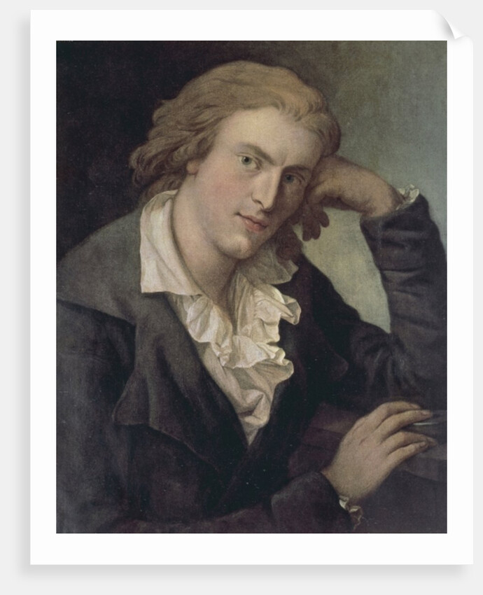 Friedrich Schiller, 1786 by German School