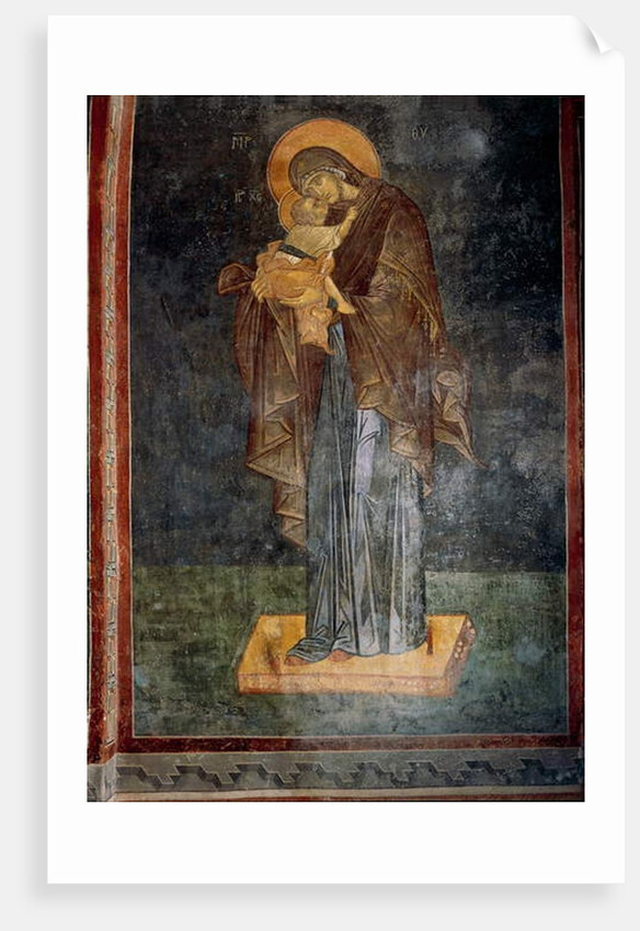 Virgin and Child by Byzantine Byzantine