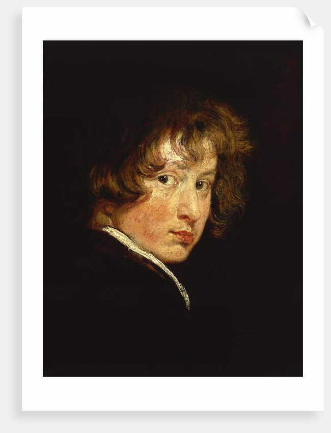 Self portrait at sixteen, 1615 by Anthony van Dyck