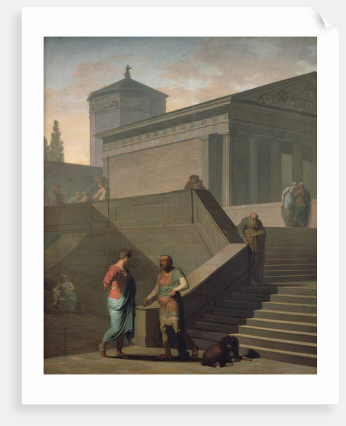 Scene of Andria by Nicolai Abraham Abildgaard