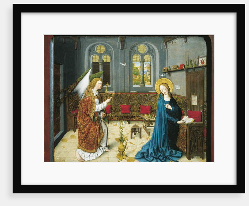 The Annunciation by Master Aachen