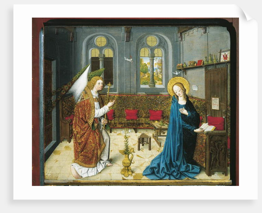 The Annunciation by Master Aachen