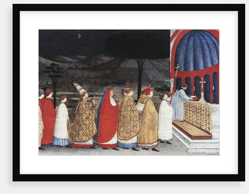 Predella of the Miracle of the Profaned Host by Paolo Uccello