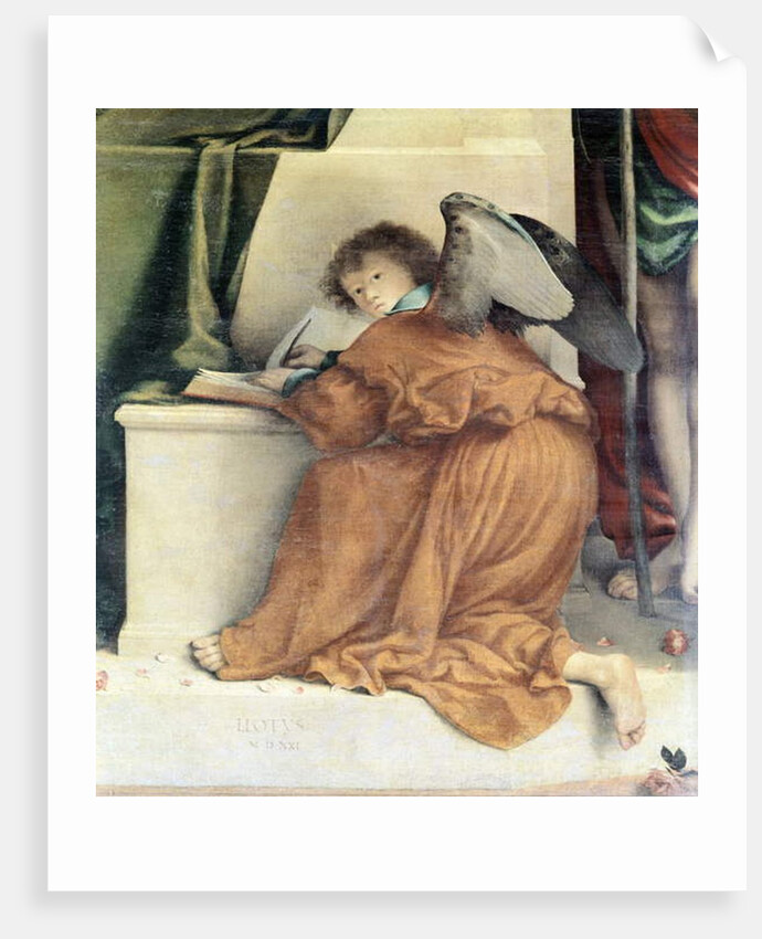 San Bernardino Altarpiece, 1521 by Lorenzo Lotto