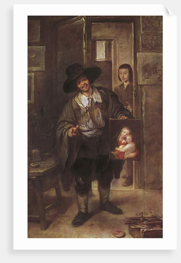 Studio Scene, after 1670 by Jose Antolinez