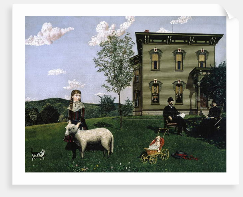 Mourning Picture, 1890 by Edwin Romanzo Elmer