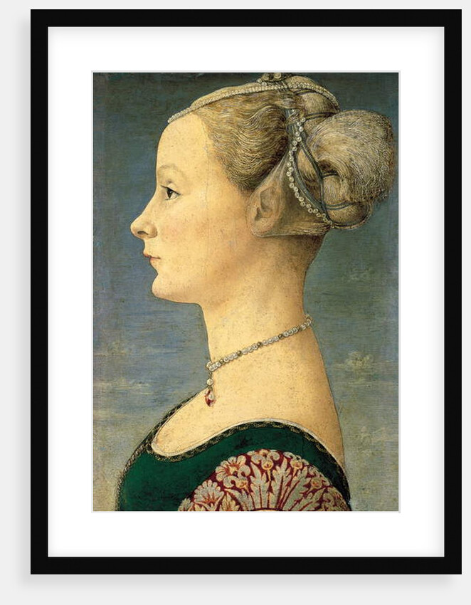 Portrait of Young Woman, 1470-1472 by Antonio Pollaiuolo