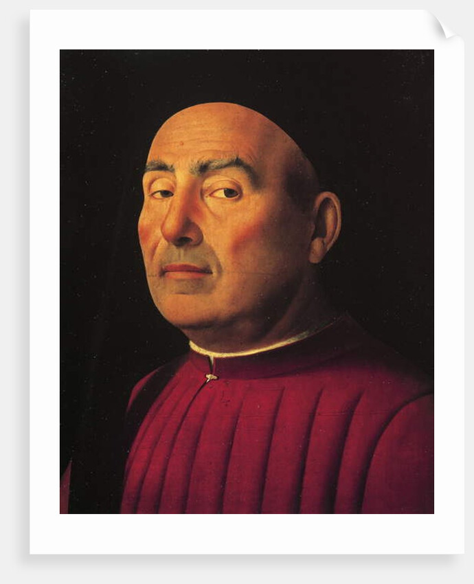Portrait of a Man or Trivulzio by Antonello da Messina