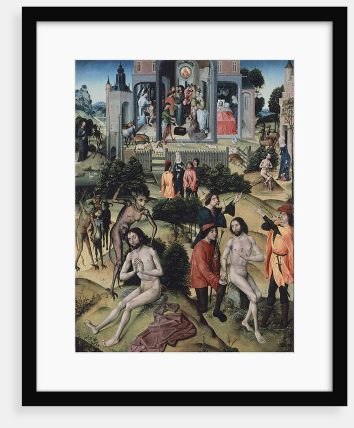 Scenes from the Life of Job, 1480-90 by Master of the St. Barbara Legend