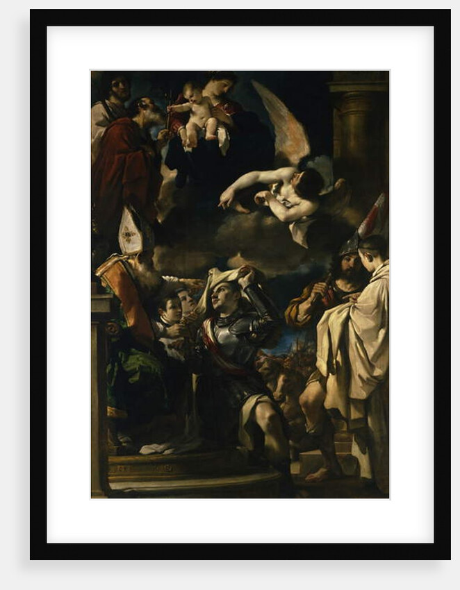 Saint William of Aquitaine Receiving the Cowl, 1620 by Guercino