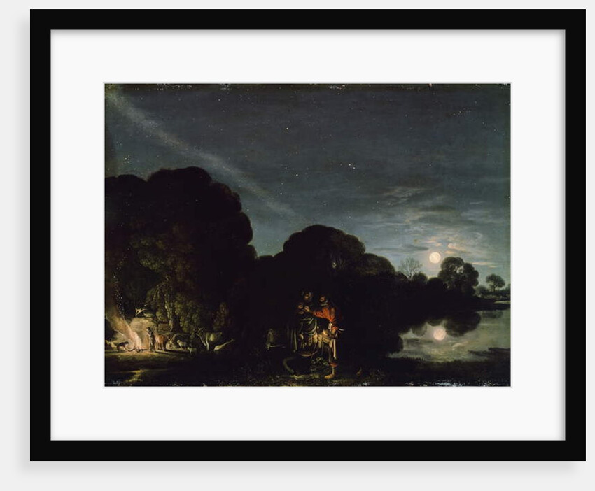 The Flight into Egypt, 1609 by Adam Elsheimer