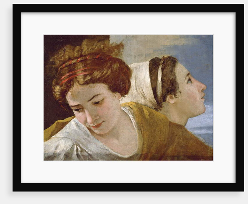 Detail of The Adoration of the Golden Calf, before 1634 by Nicolas Poussin