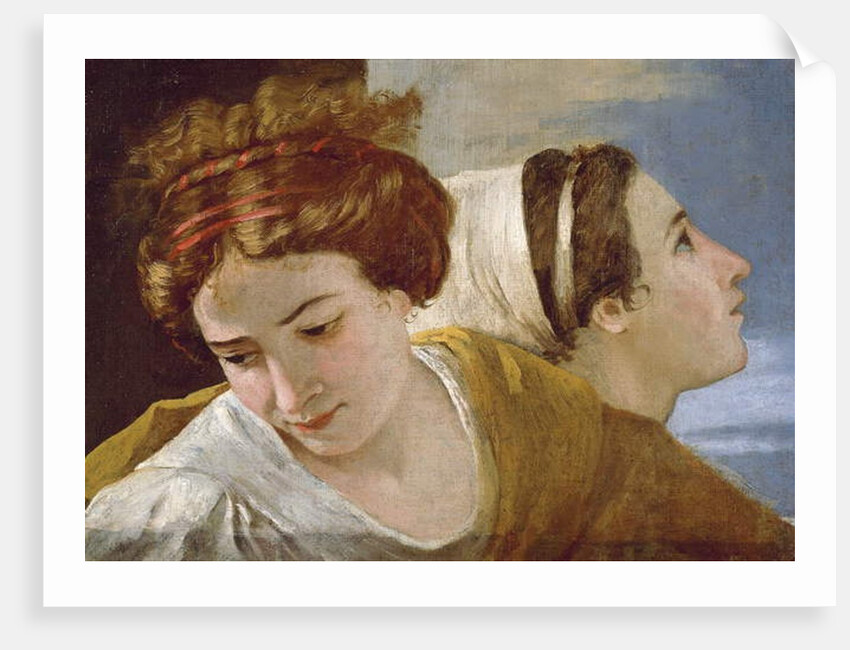 Detail of The Adoration of the Golden Calf, before 1634 by Nicolas Poussin