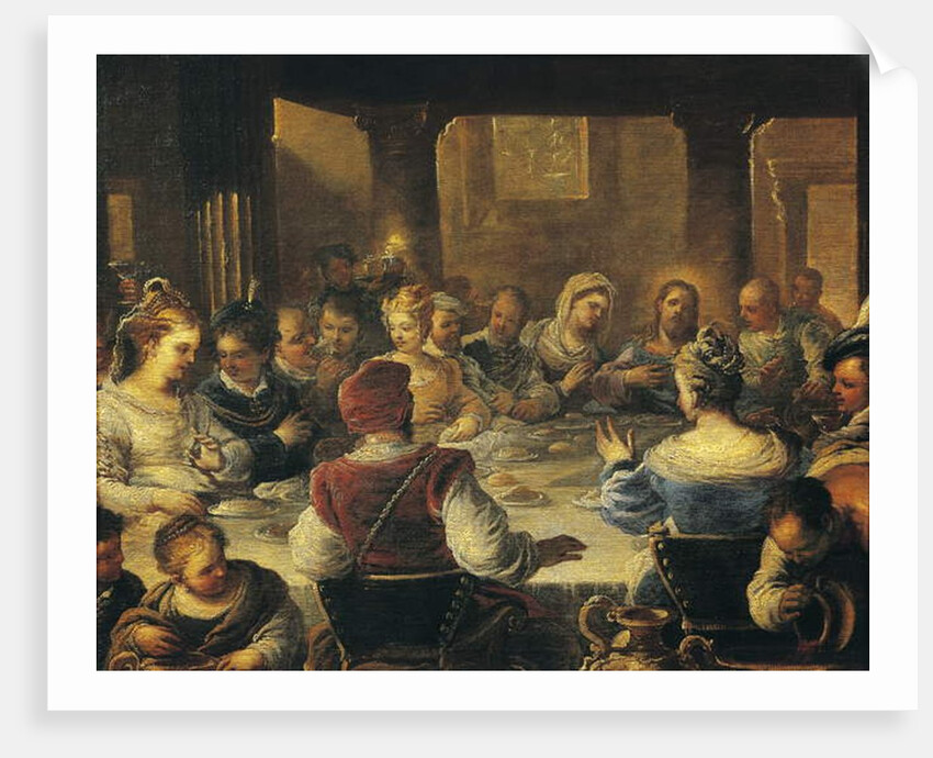 Wedding at Cana, 1663 by Luca Giordano