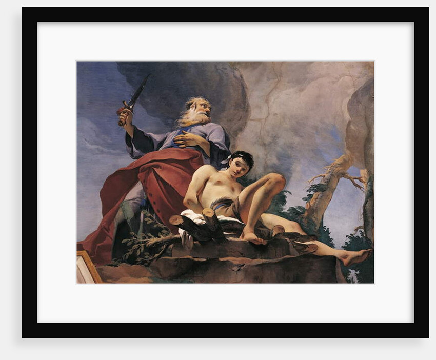 The sacrifice of Isaac, 1726-1739 by Giovanni Battista (1696-1770) Tiepolo