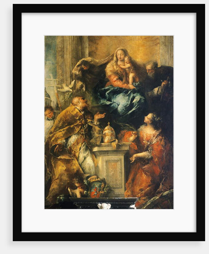 Ferri Altarpiece , c. 1755 by Giovanni Antonio Guardi