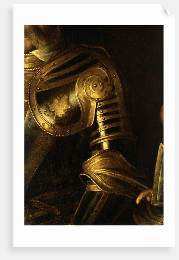 Detail of the Portrait of Alof de Wignacourt with his page, 1608 by Michelangelo Merisi da Caravaggio