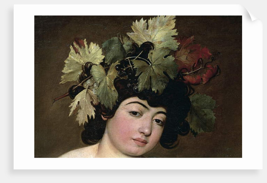 The Young Bacchus, c.1596 by Michelangelo Merisi da Caravaggio