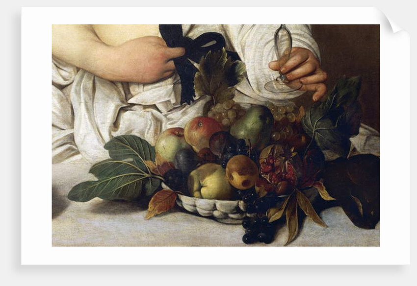 The Young Bacchus, c.1596 by Michelangelo Merisi da Caravaggio