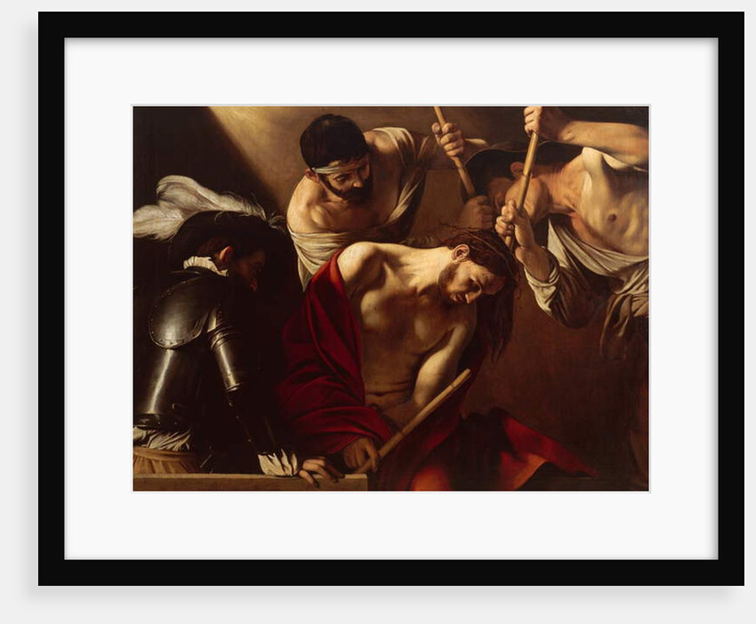 The Crowning with Thorns, c.1603 by Michelangelo Merisi da Caravaggio