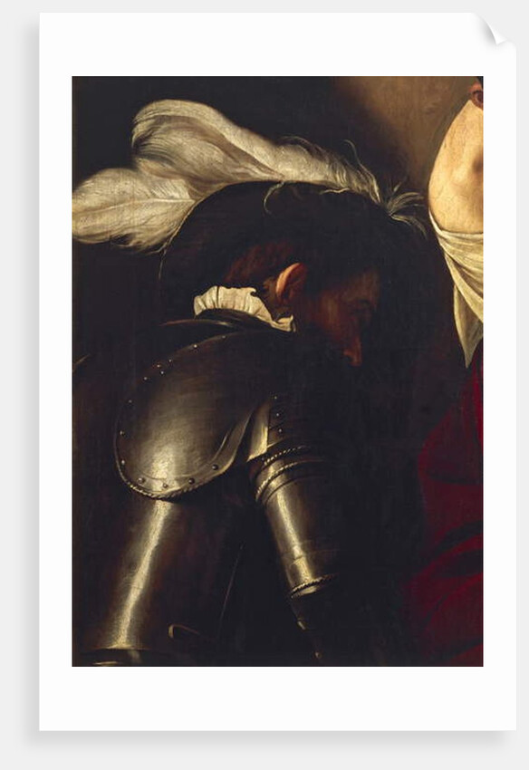 Man in armor by Michelangelo Merisi da Caravaggio