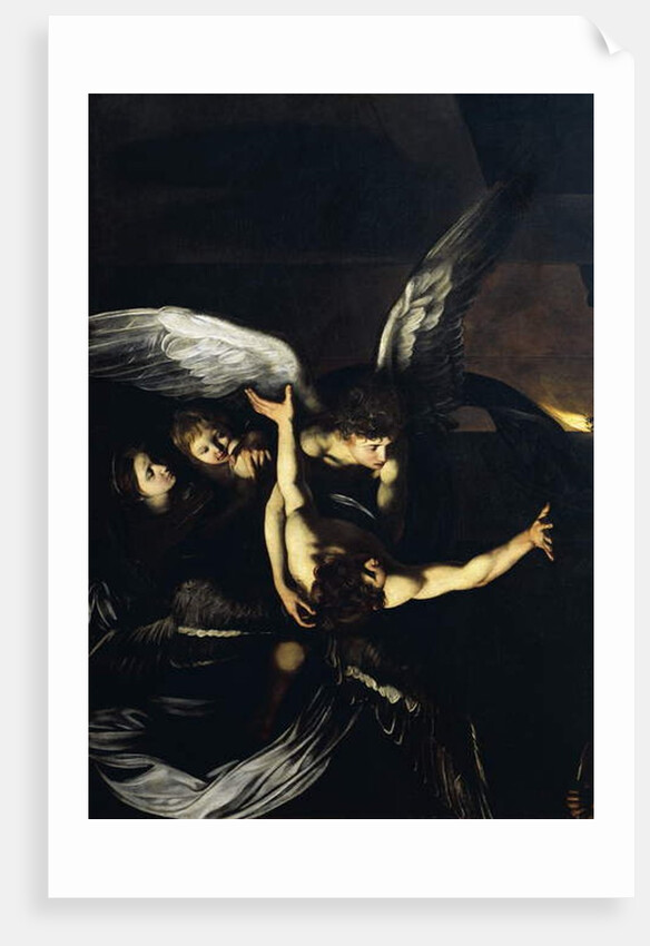 Figures of angels by Michelangelo Merisi da Caravaggio