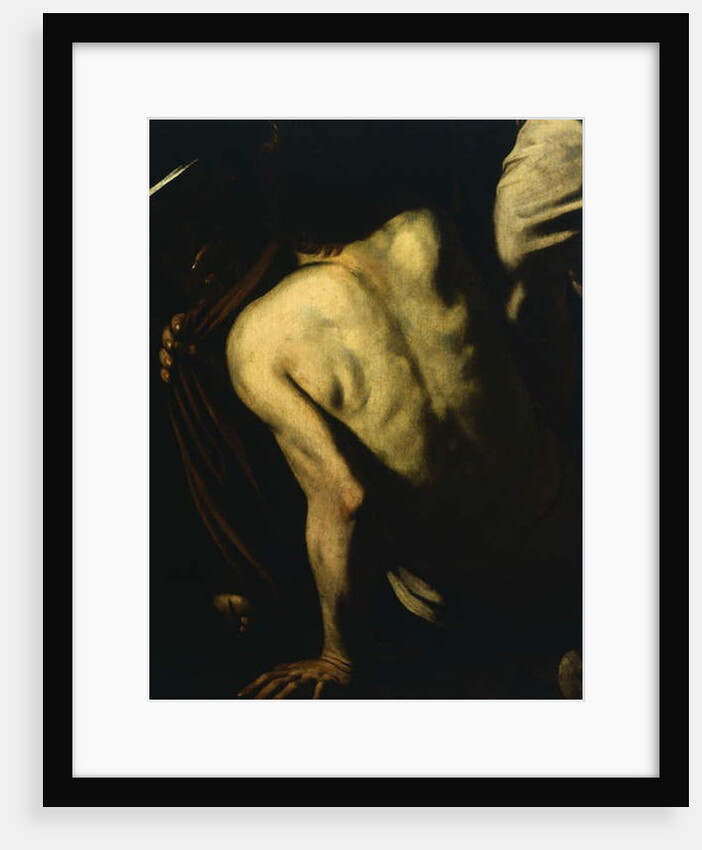 Clothing the naked by Michelangelo Merisi da Caravaggio