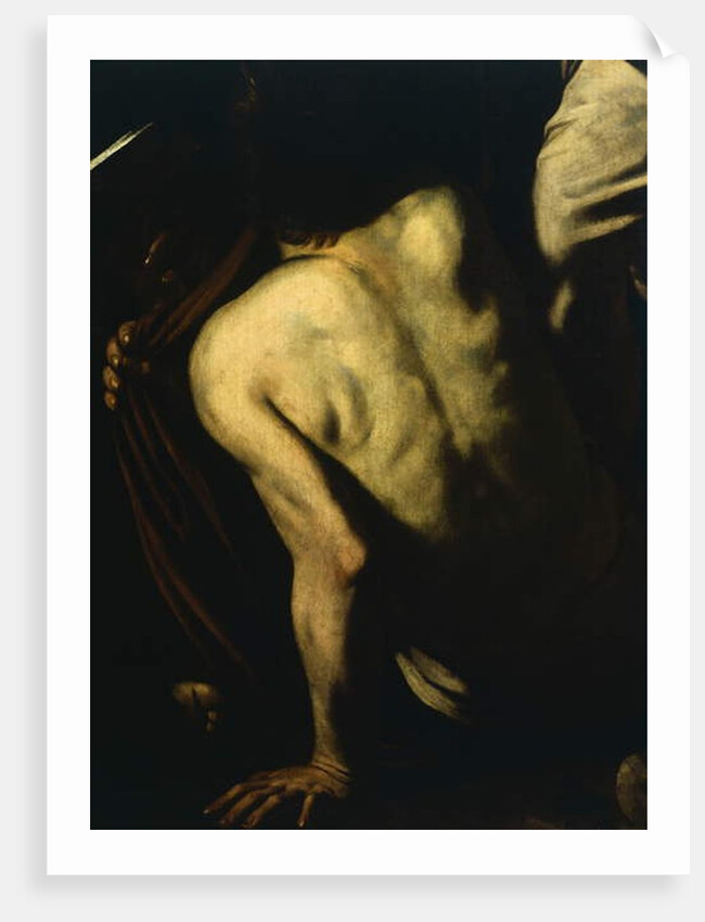 Clothing the naked by Michelangelo Merisi da Caravaggio