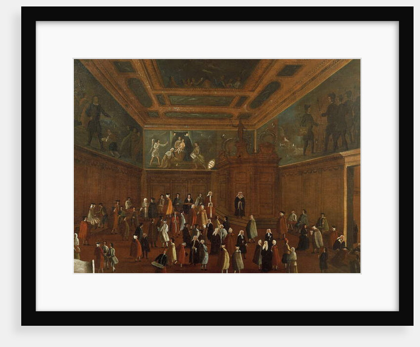 Sala della Bussola, 1792 by Gabriele Bella