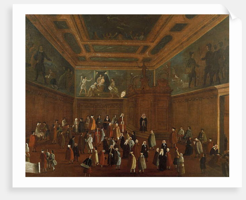 Sala della Bussola, 1792 by Gabriele Bella