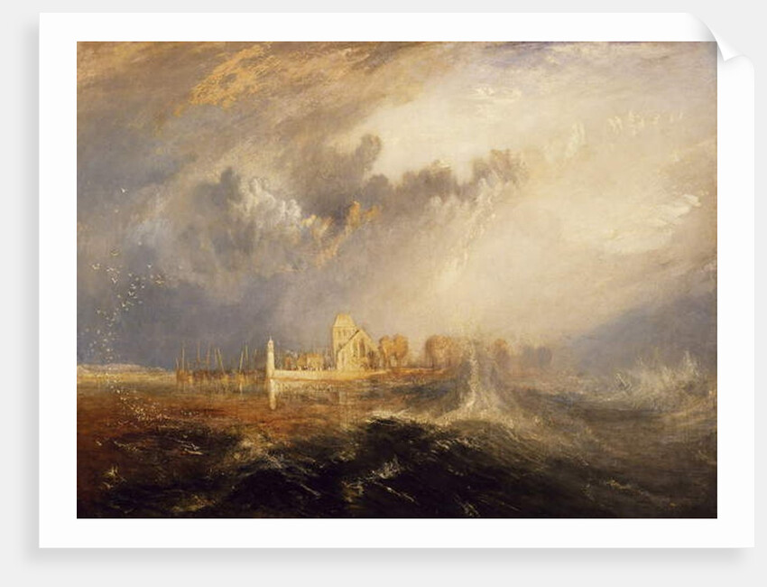 Quillebeuf, Mouth of the Seine, 1883 by Joseph Mallord William Turner