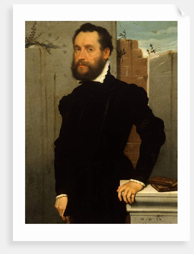 Portrait of Gentleman by Giovanni Battista Moroni