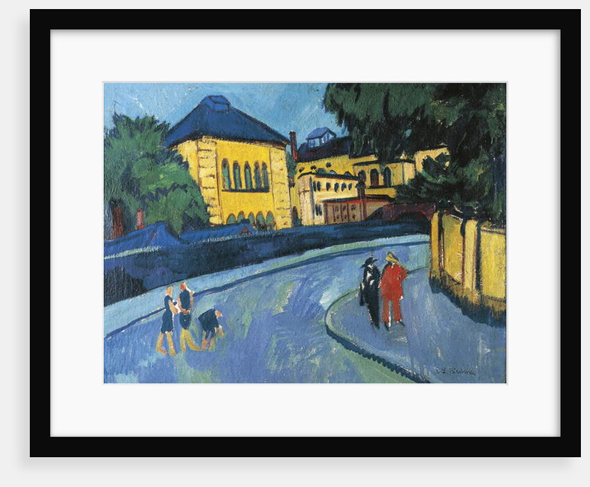 Dresden, Friedrichstadt, 1910 by Ernst Ludwig Kirchner