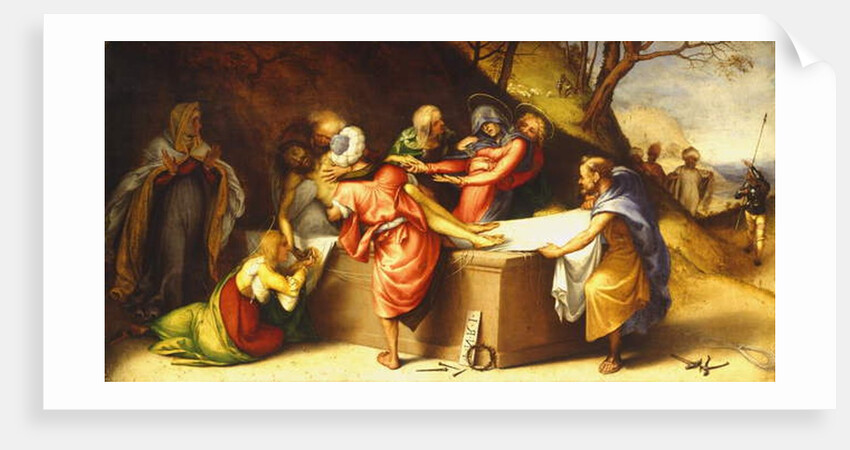 The Entombment of Christ, 1513-16 by Lorenzo Lotto
