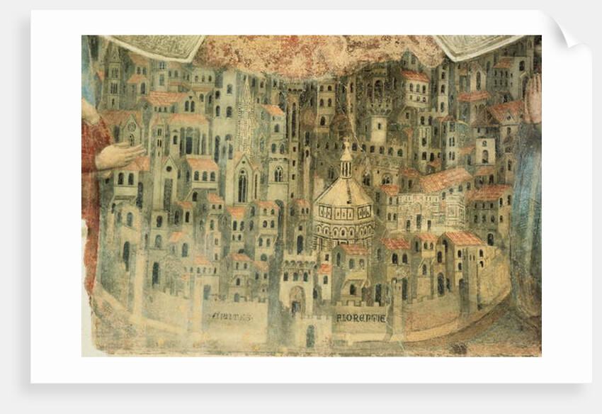 View of Florence by Bernardo Daddi