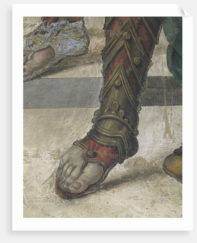 Saint Philip Driving Dragon from Temple of Hieropolis by Filippino Lippi by Filippino Lippi