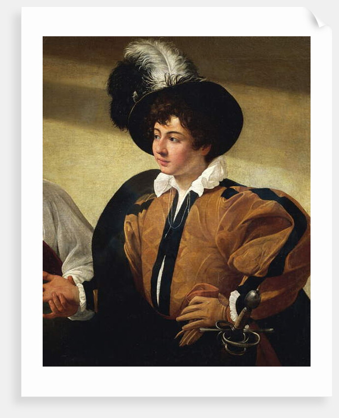 The Fortune Teller, detail, c.1596-97 by Michelangelo Merisi da Caravaggio