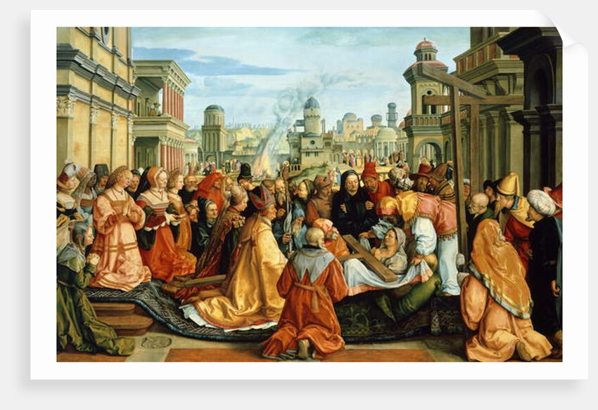 The Legend of the Holy Cross, 1530 by Barthel Beham