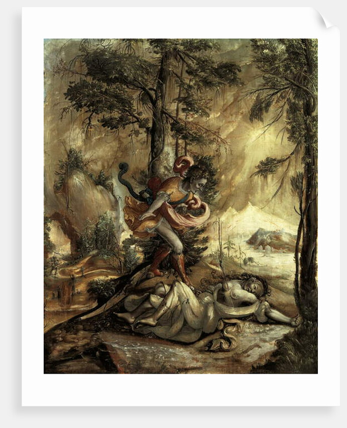 Cephalus and Procris, 1530 by Swiss School