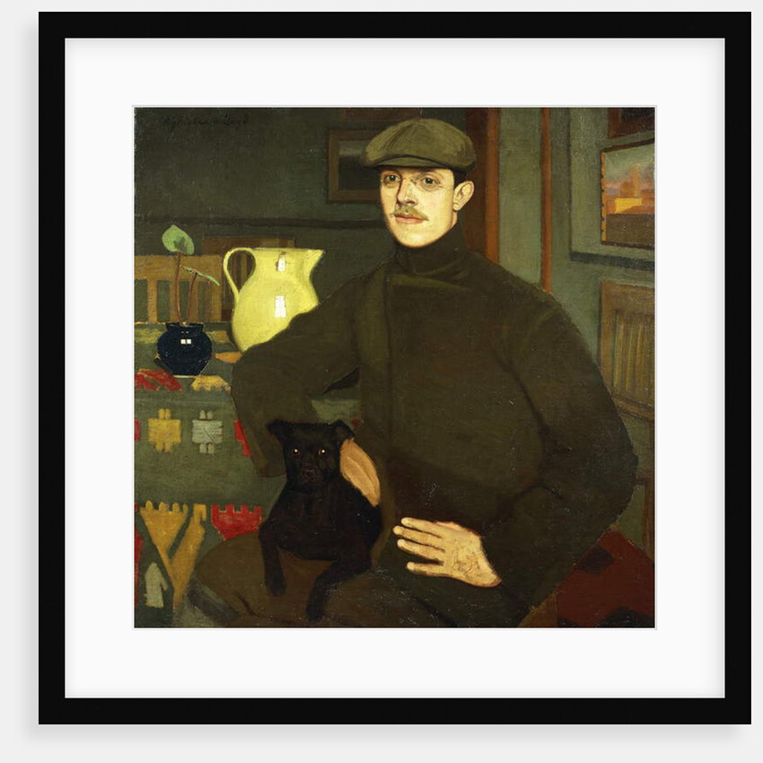 Portrait of Llewelyn Lloyd, 1895 by Oscar Ghiglia