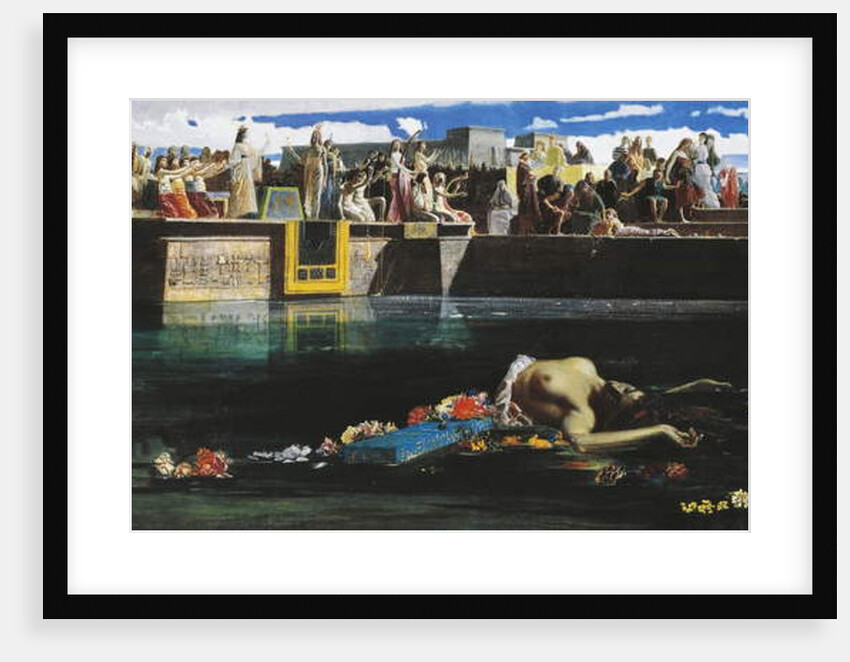 The Sacrifice of a Virgin to the Nile, 1865 by Federico Faruffini