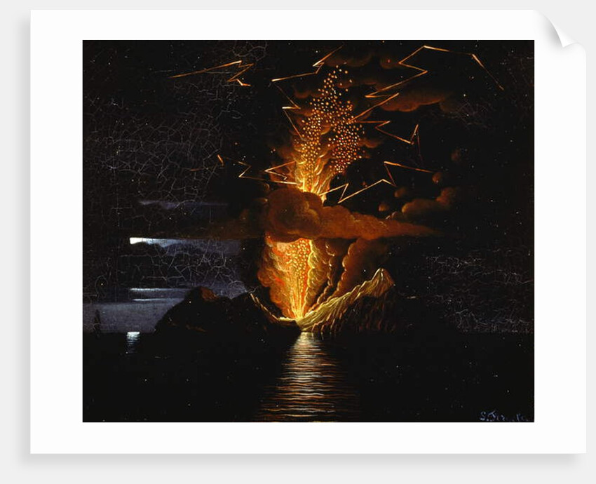 King Ferdinand Island, circa 1831 by Salvatore Fergola