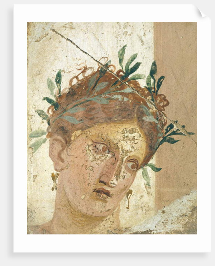 Face of a young girl by Roman