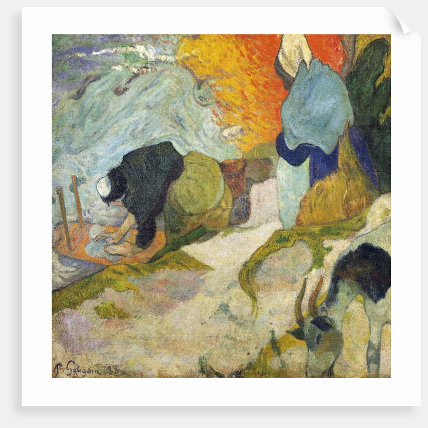 Laveuses à Arles 1888 by Paul Gauguin