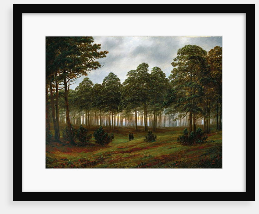 Evening, 1820-26 by Caspar David Friedrich