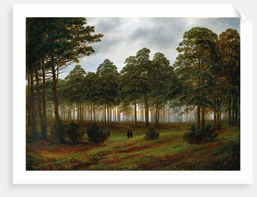 Evening, 1820-26 by Caspar David Friedrich