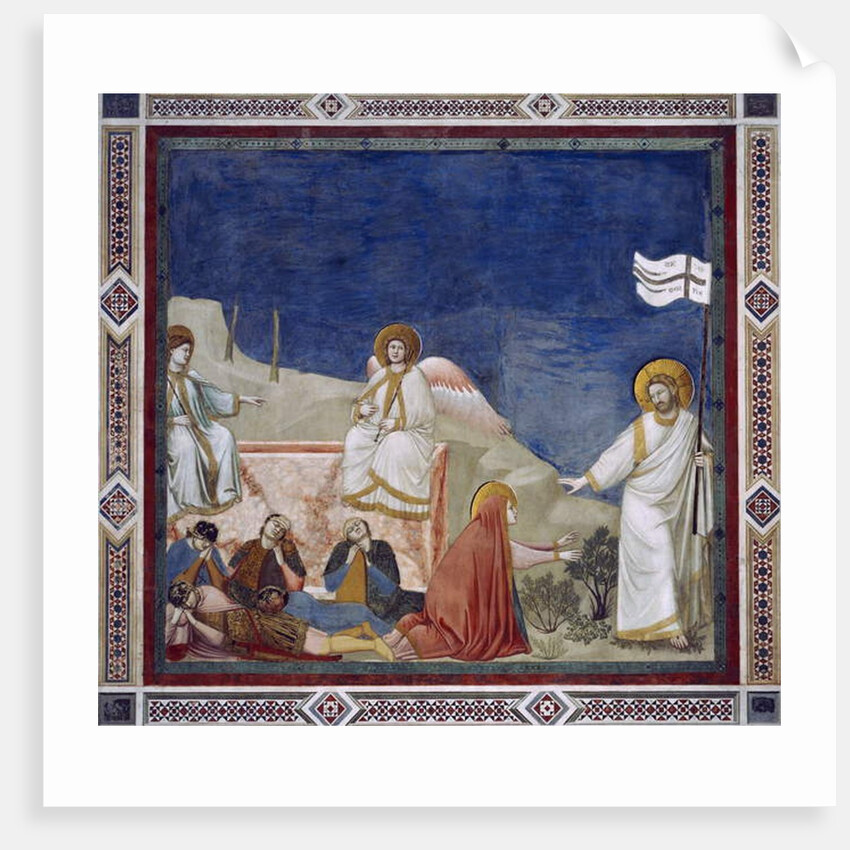 Noli Me Tangere - The Resurrection of Christ by Giotto (c.1266-1337)