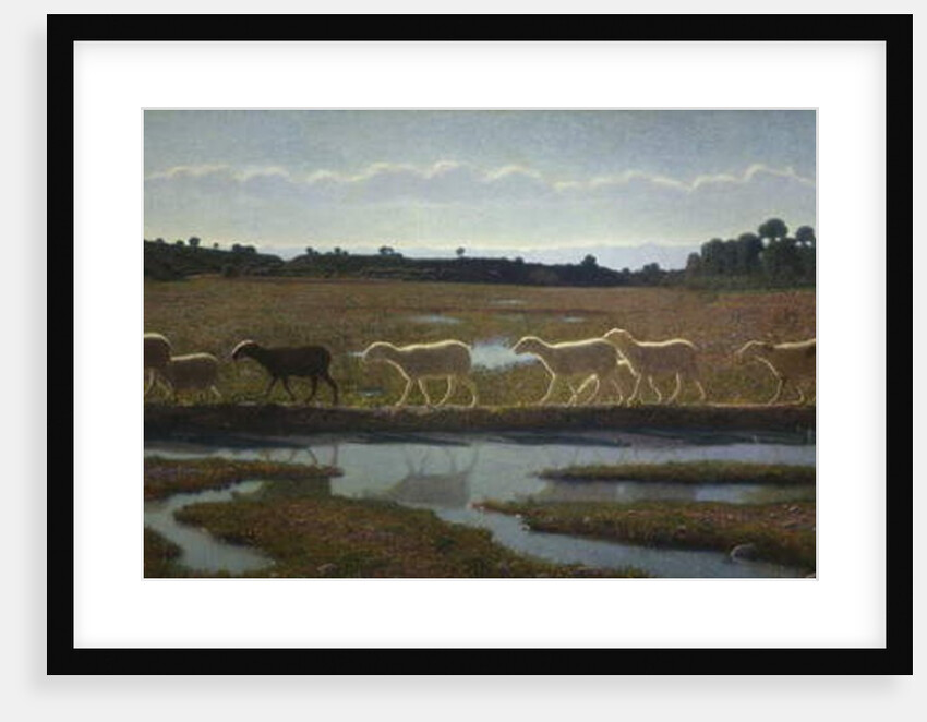 The mirror of life, 1895-98 by Giuseppe Pellizza da Volpedo