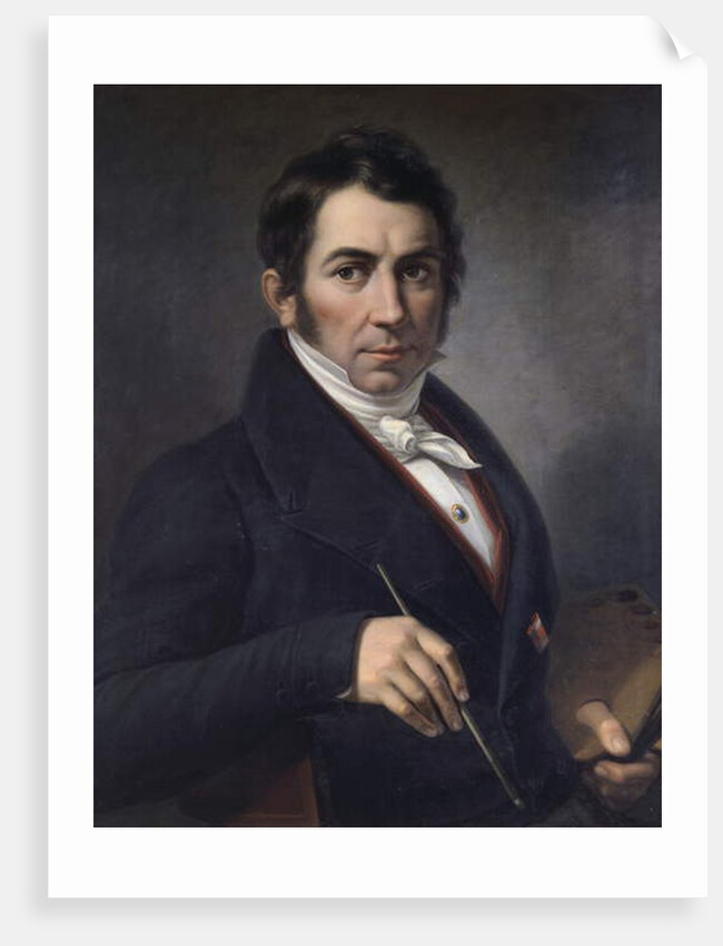 Self Portrait, 1820s by Pietro Benvenuti