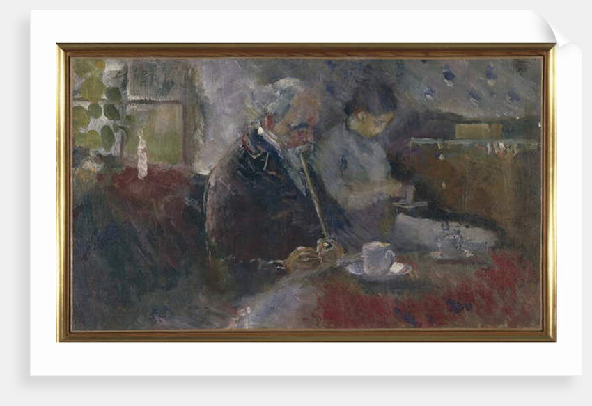 At the Coffee Table, 1883 by Edvard Munch